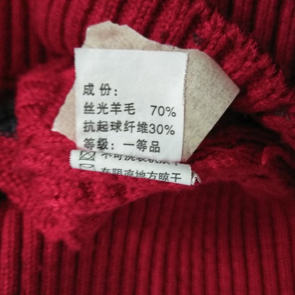 Turtleneck knitted Sweater/Mini Dress - Picture 5 of 7